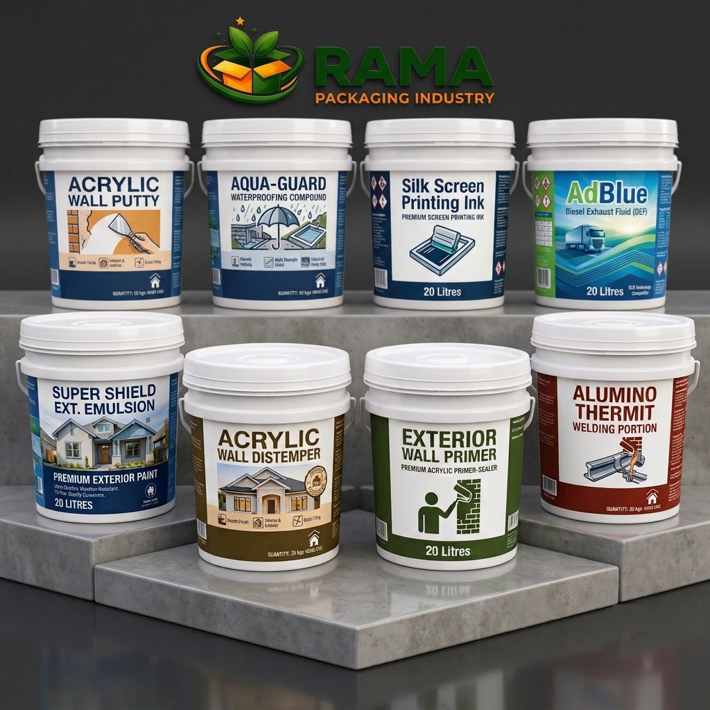 Rama Packaging Industry Paint Pails 